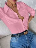 CAMISA MANGA LARGA DE MUJER