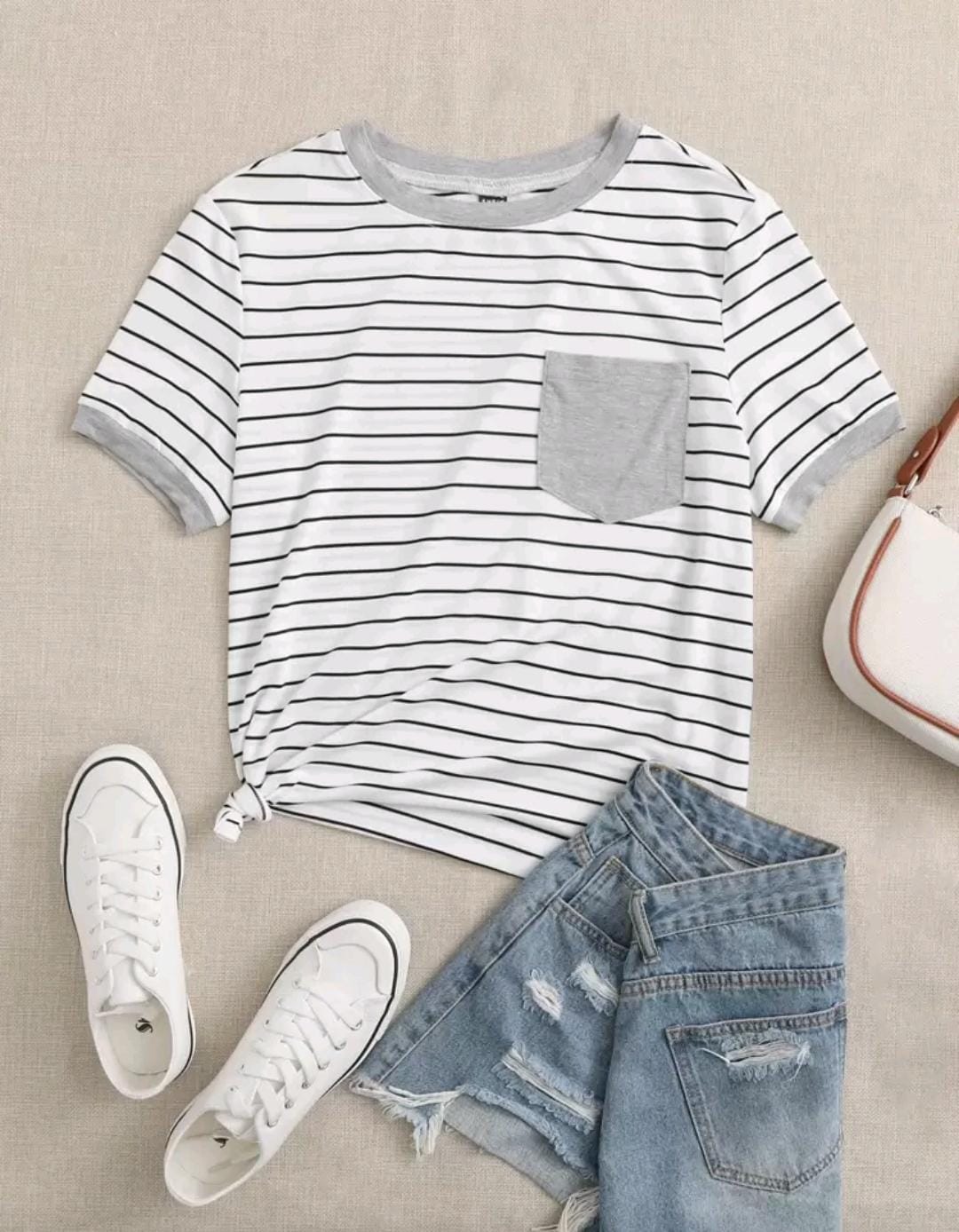 CAMISA RAYADA DE MUJER
