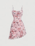VESTIDO DE MUJER DE MARIPOSA TALLA M 0008046