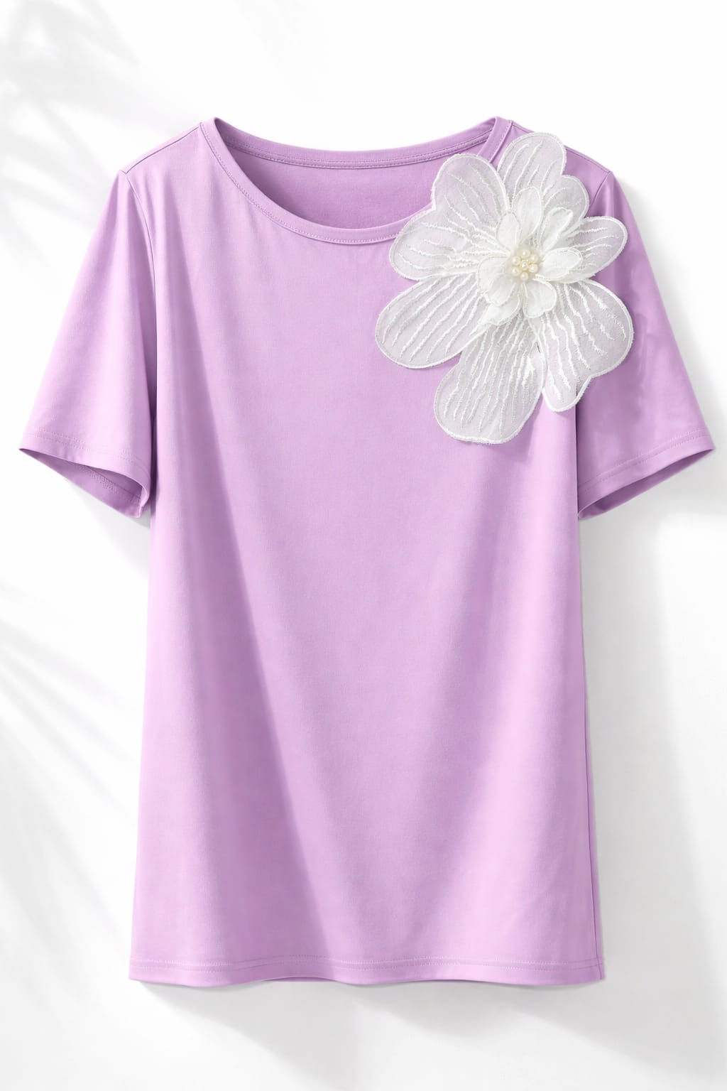 CAMISA DE MUJER COLOR MORADA TALLA XL0007708