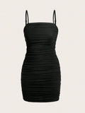 VESTIDO COLOR NEGRO TALLA 14 AÑOS 0007619