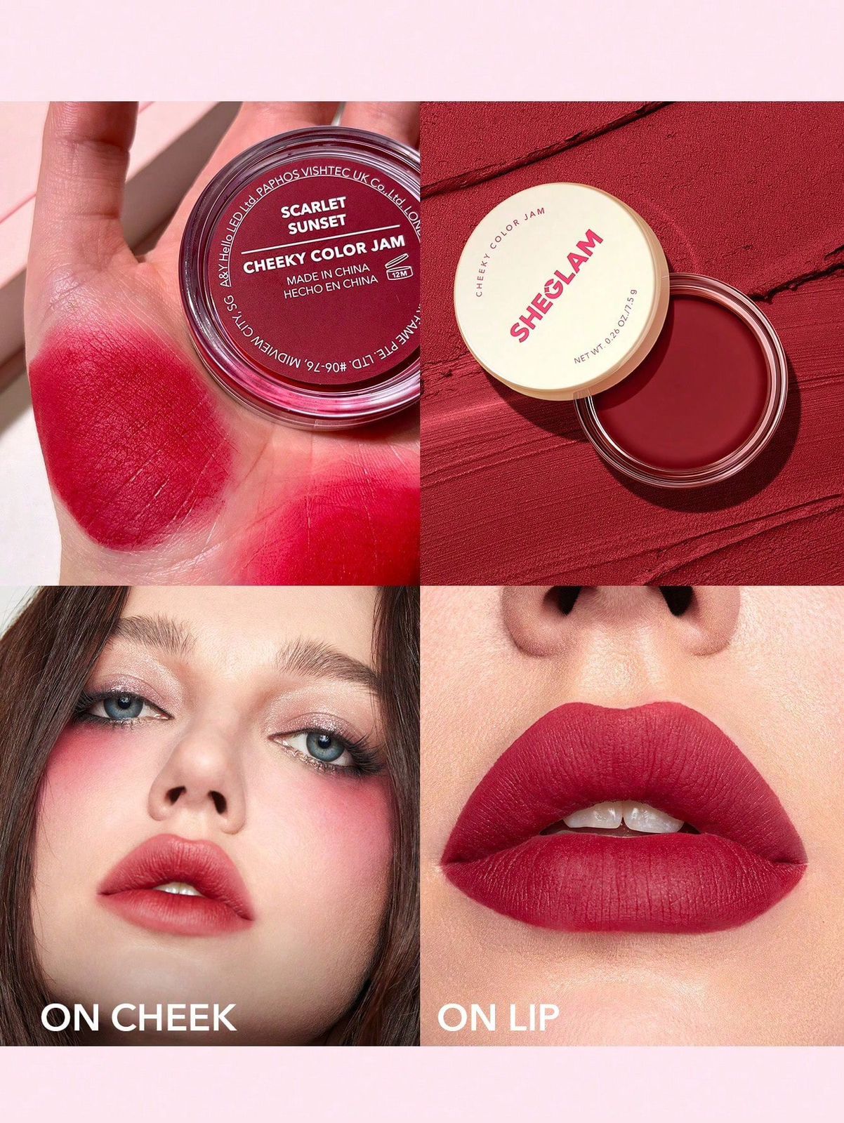 CHEEKY COLOR LABIOS Y MEJILLAS