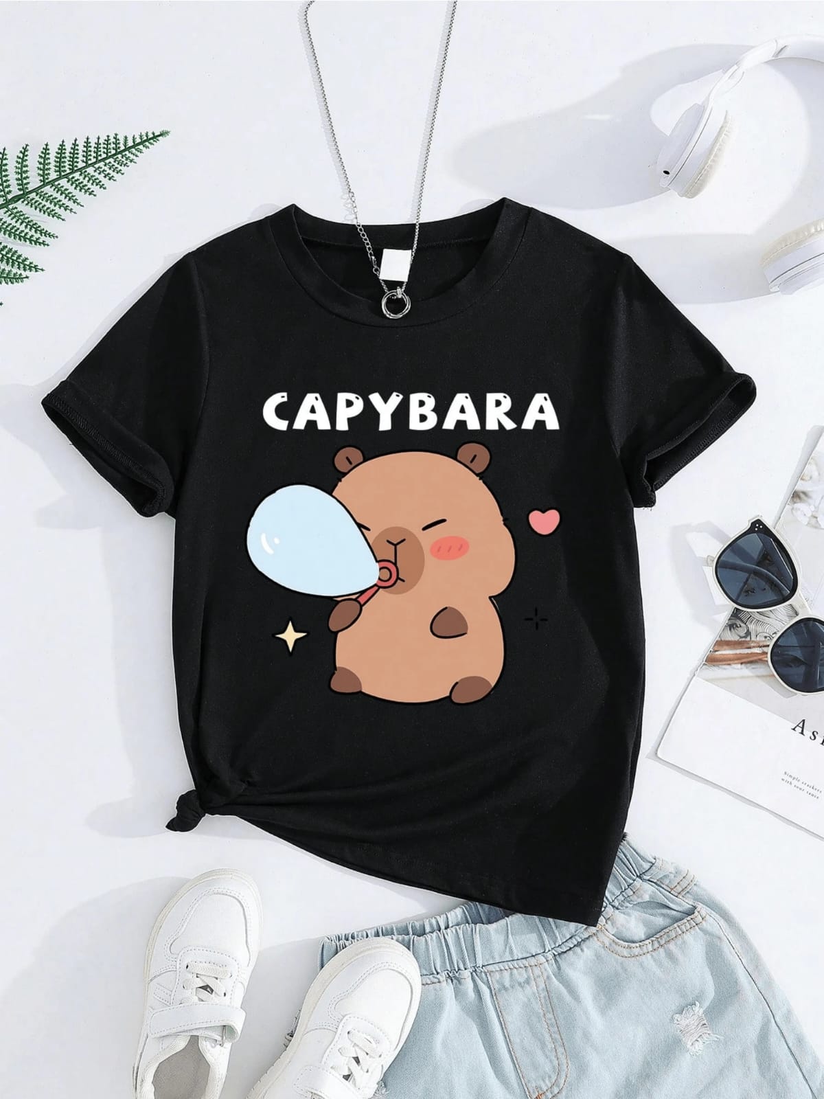 CAMISA DE CAPIBARA TALLA 8 AÑOS  0008070