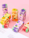 SET DE 6 BORRADORES CON DISEÑO DE FRUTA