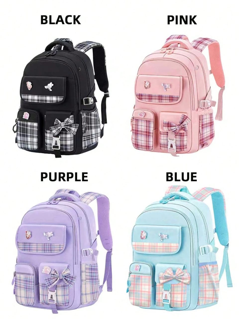 MOCHILA COLOR ROSA