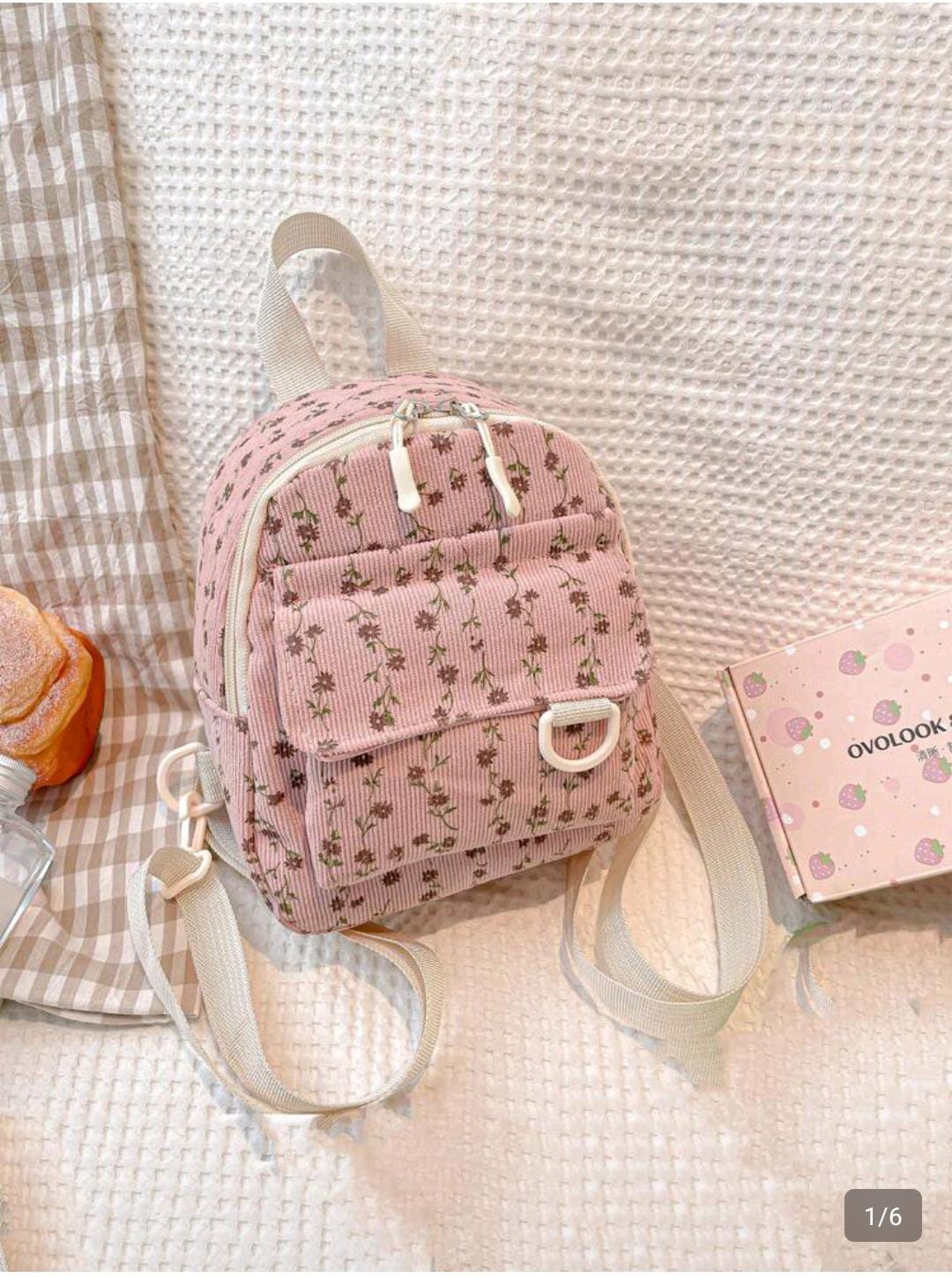 MOCHILA DE FLORES