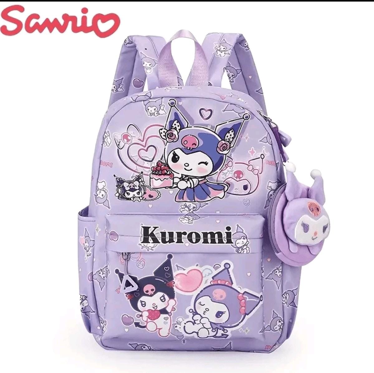 MOCHILA DE KUROMI MORADA