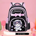 MOCHILA DE KULUOMI CAT NEGRO CON ROSA