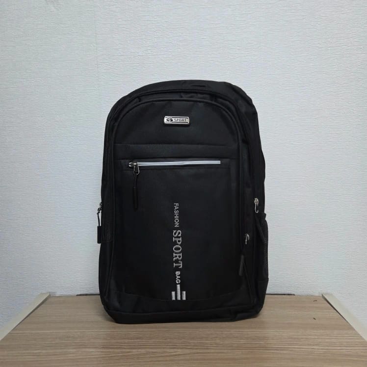 MOCHILA NEGRA FASHION SPORT
