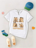 CAMISA DE CAPIBARA DE NIÑA COLOR BLANCO TALLA 8 AÑOS 0008226