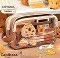 CARTUCHERA DE CAPIBARA CON ACCESORIOS