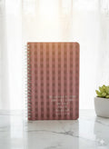 LIBRETA CN FIGURA DE RAYAS MEDIANA