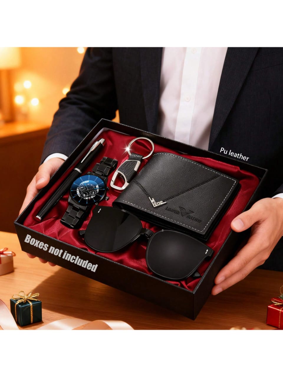 JUEGO DE ACCESORIOS PARA CABALLERO