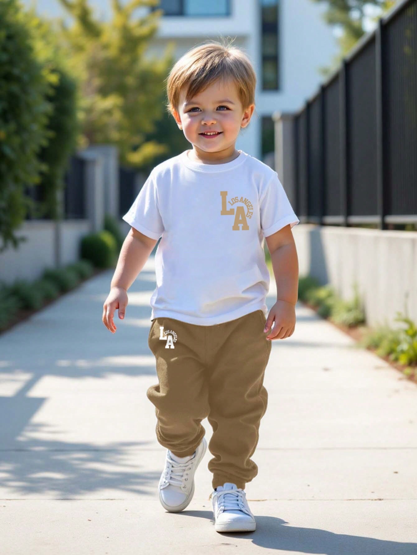 CONJUNTO PANTALON Y CAMISA DE NIÑO