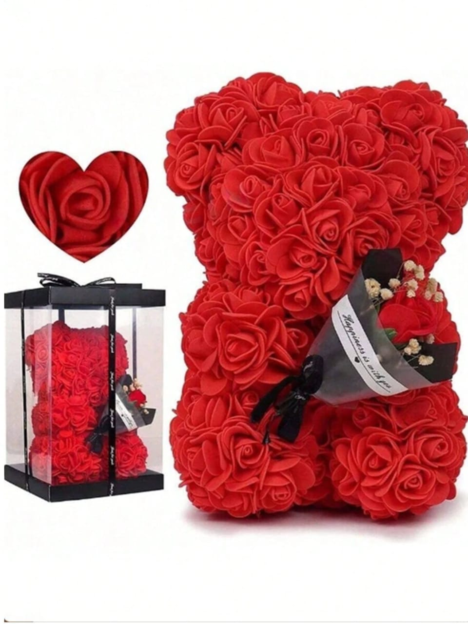 OBSEQUIO OSO DE ROSAS, NO INCLUYE CAJA 0008647