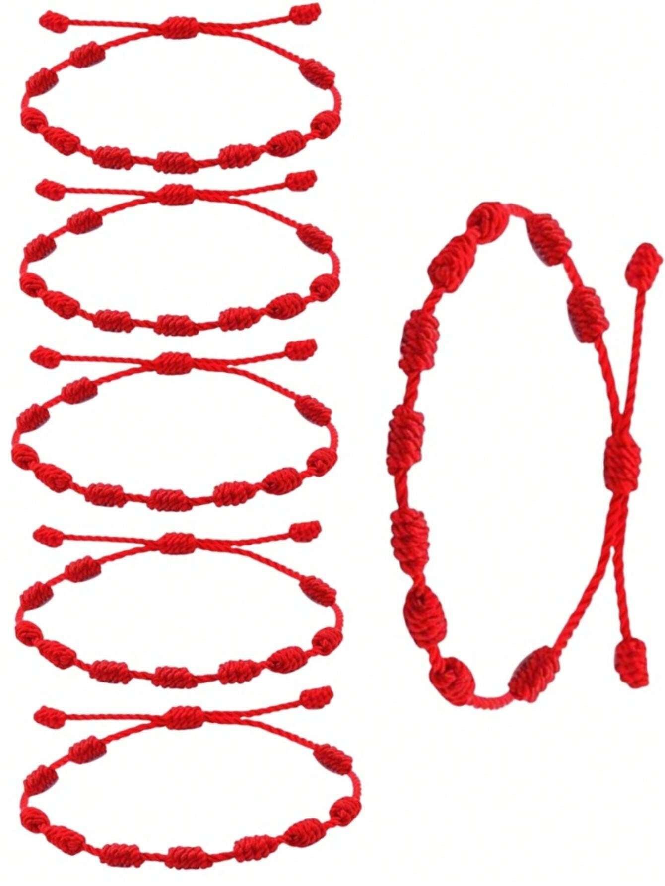 PULSERA DE NUDO ROJO 0008642