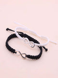 PULSERA DE PAREJA CON DIJE INFINFINITO 0008643