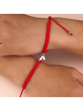 PULSERA DE PAREJA DE CORAZON DE IMAN 0008644