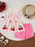 CONJUNTO DE NIÑA CON SHORT 0008845