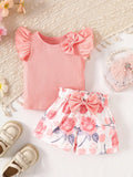 CONJUNTO DE SHORTS DE NIÑA