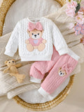 CONJUNTO DE NIÑA CON BORDADOS