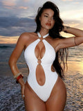 TRAJE DE BAÑO BLANCO DE 1 PIEZA 0008931