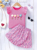 CONJUNTO ROSADO DE NIÑA 0008900