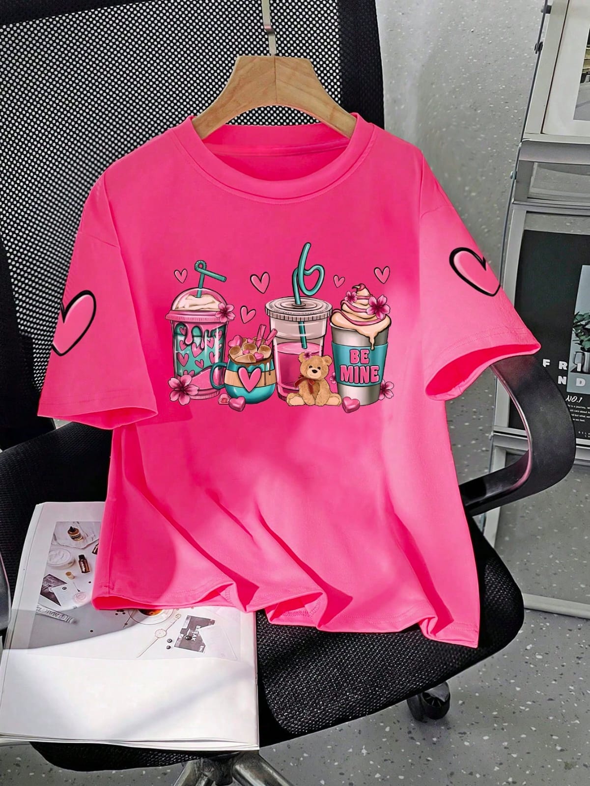 CAMISA DE NIÑA COLOR ROSADA