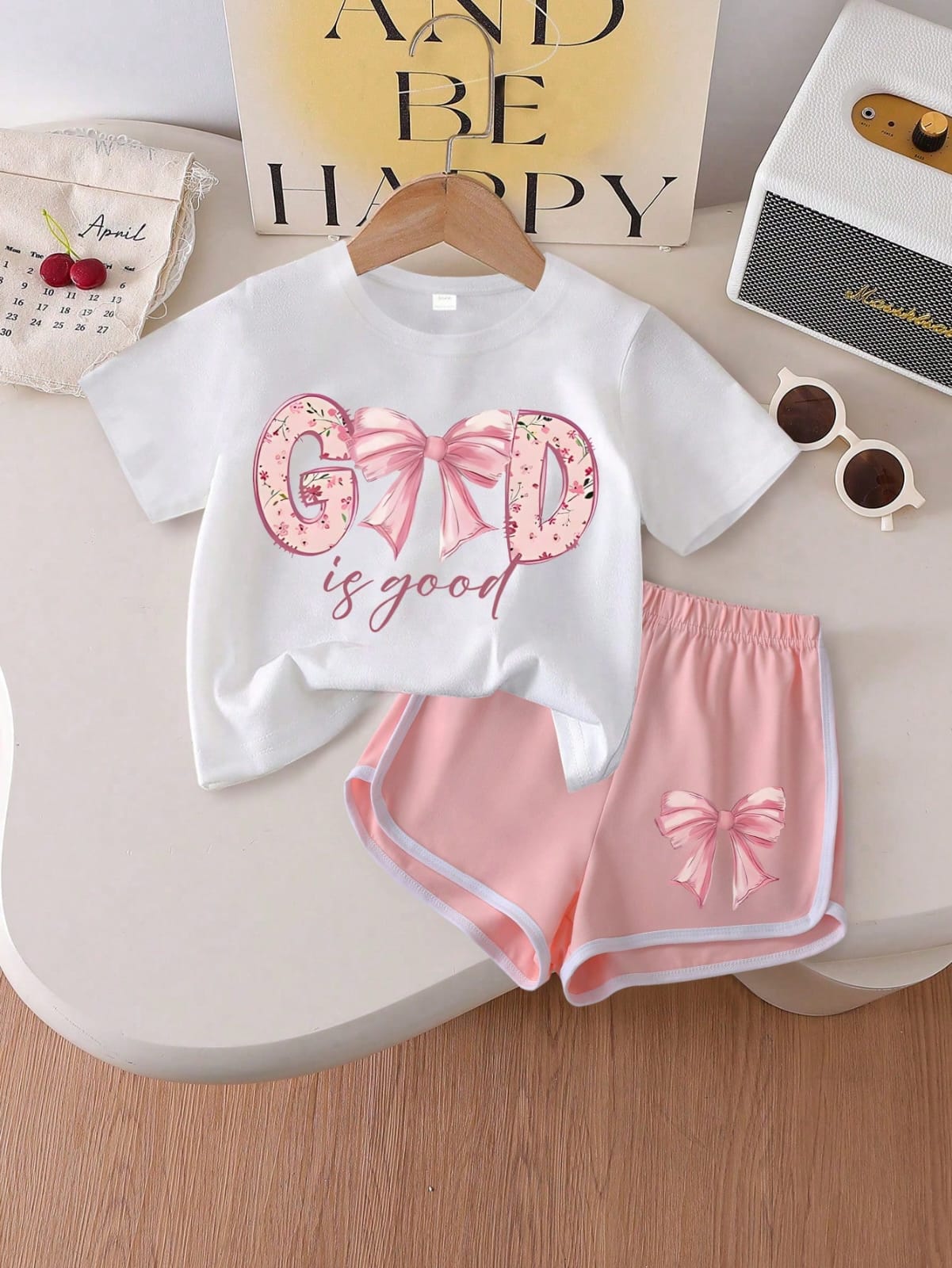 CONJUNTO DE SHORTS DE NIÑA