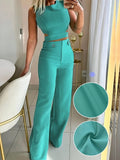 CONJUNTO DE MUJER VERDE ACUA
