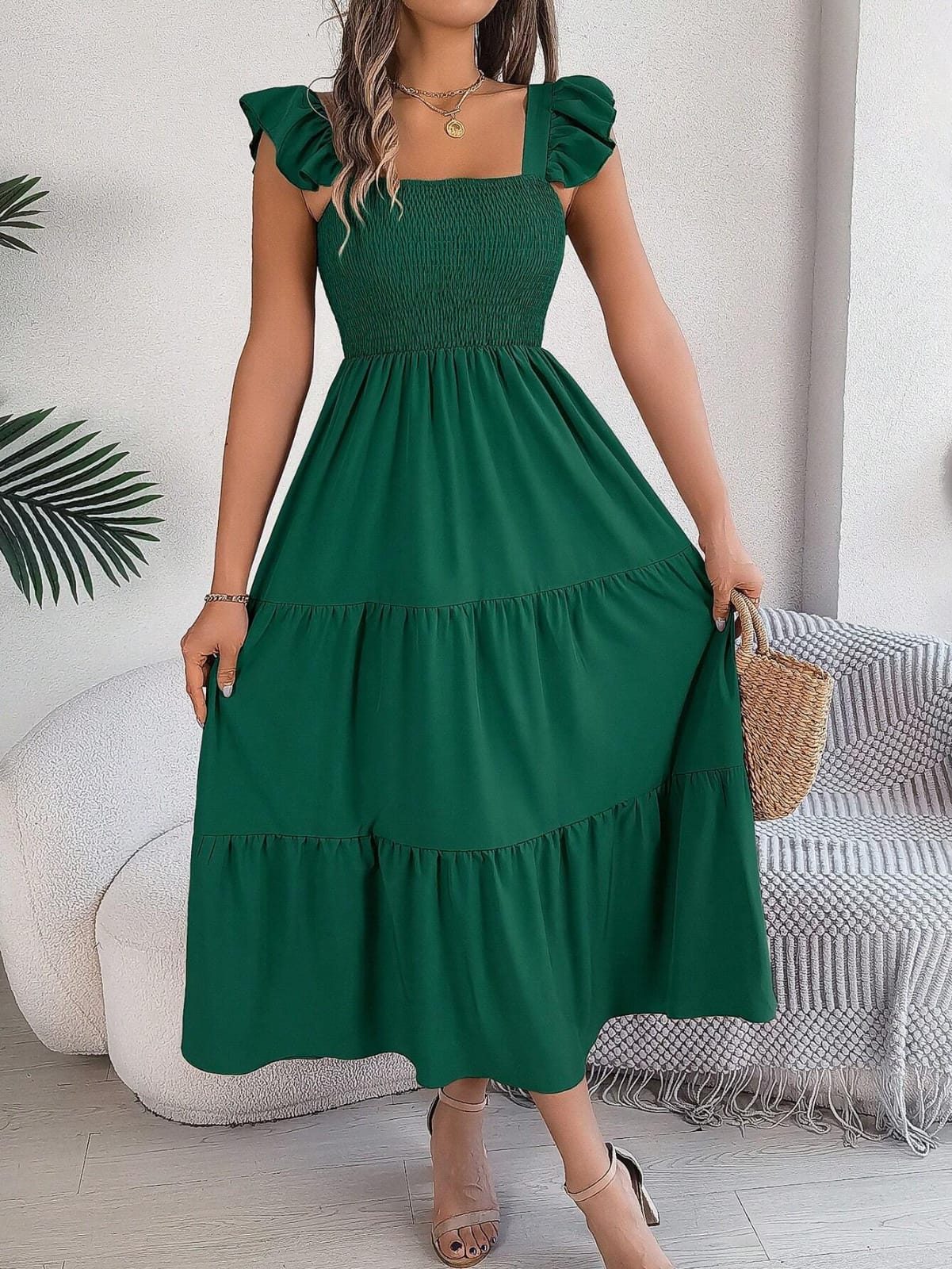 VESTIDO LARGO DE DAMA