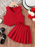 CONJUNTO COLOR ROJO