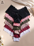SET DE 6 PANTYS DE ENCAJE