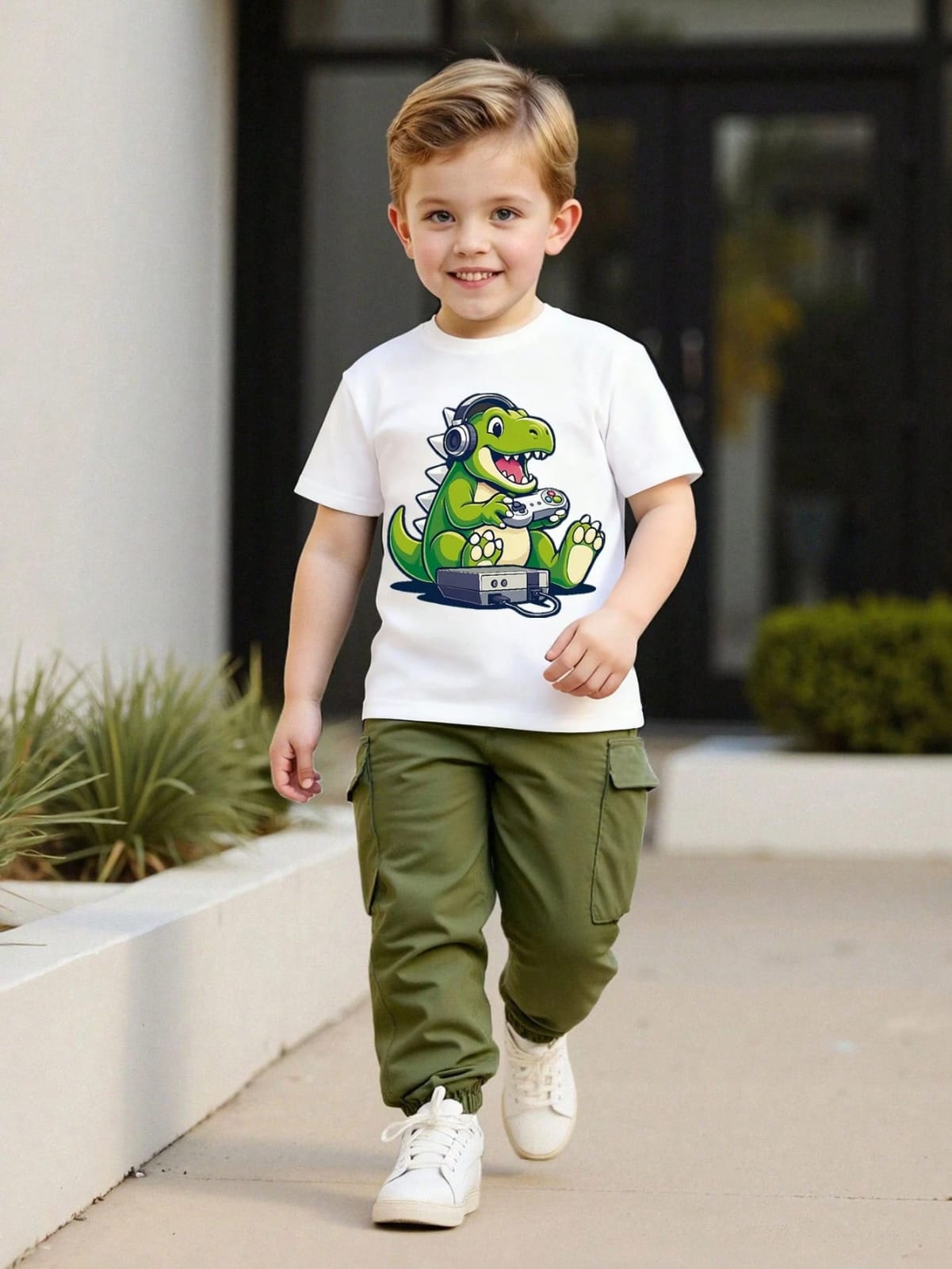 CONJUNTO DE DINOSAURIO DE NIÑO 0009245