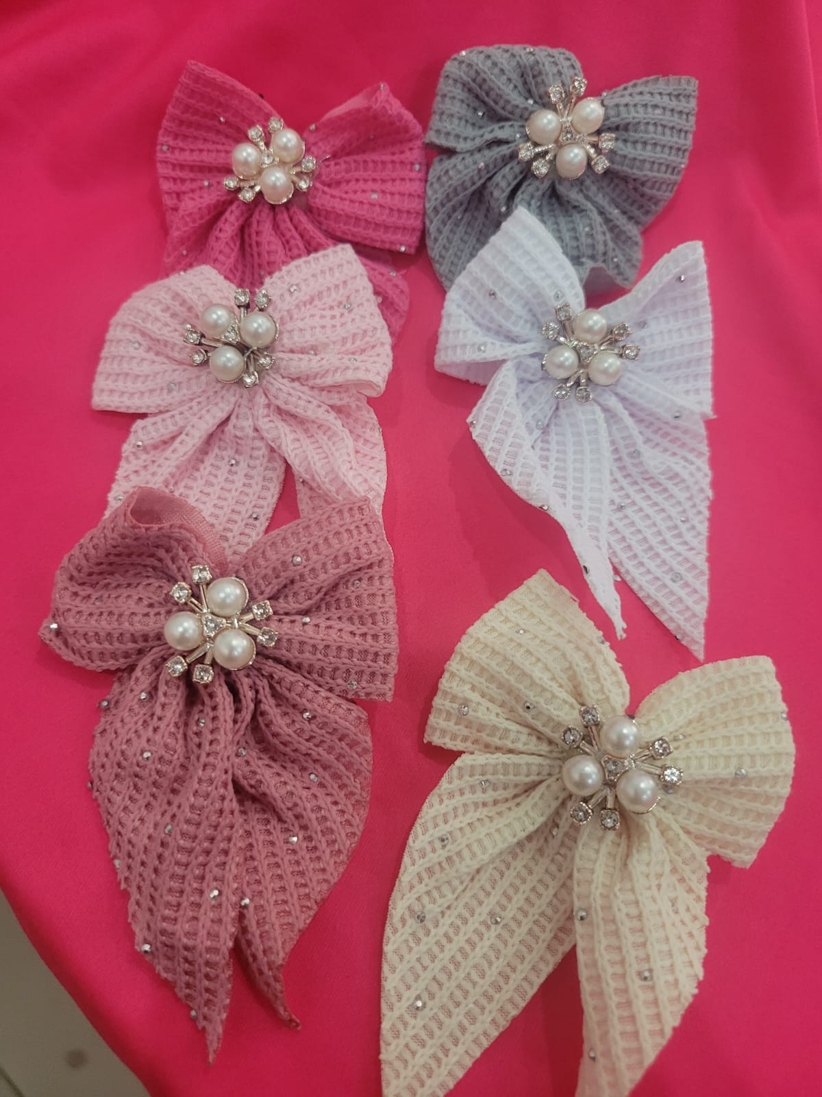 SET DE 6 GANCHOS DE NIÑA