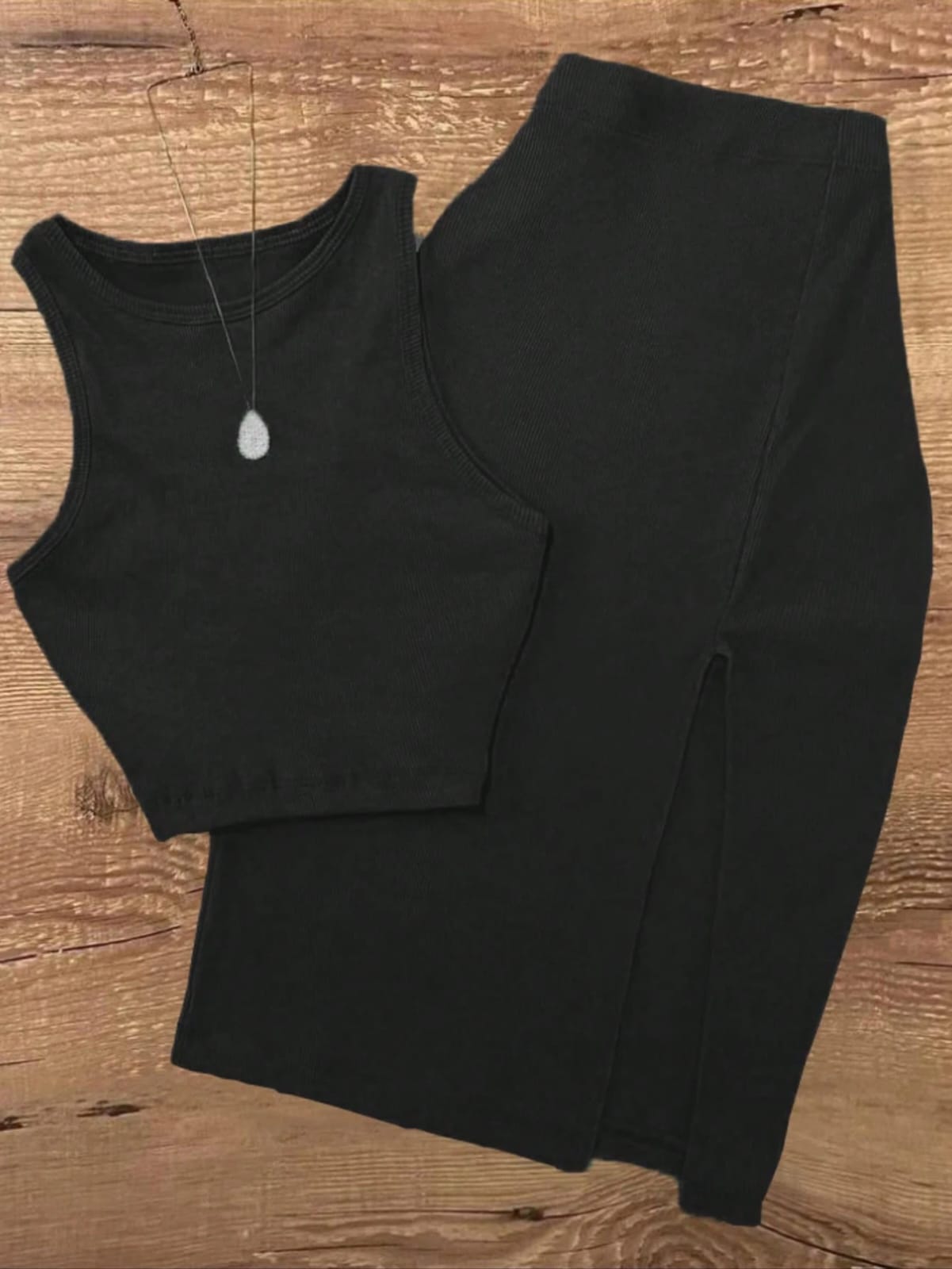 CONJUNTO NEGRO DE MUJER 0009410