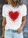 CAMISA CON CORAZONES DE MUJER 0009405