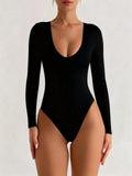BODY CON MANGA LARGA