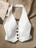 BLUSA TIPO CHALECO DE MUJER