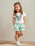 CONJUNTO DE SHORT DE NIÑA