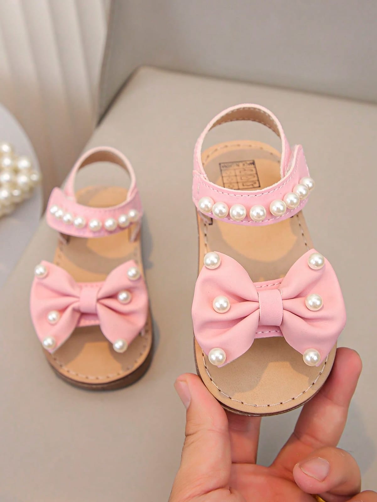 SANDALIAS ROSASDAS DE NIÑA