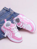 TENIS ROSADAS CON BLANCO DE NIÑA