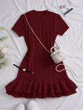 VESTIDO DE CROCHET DE MUJER