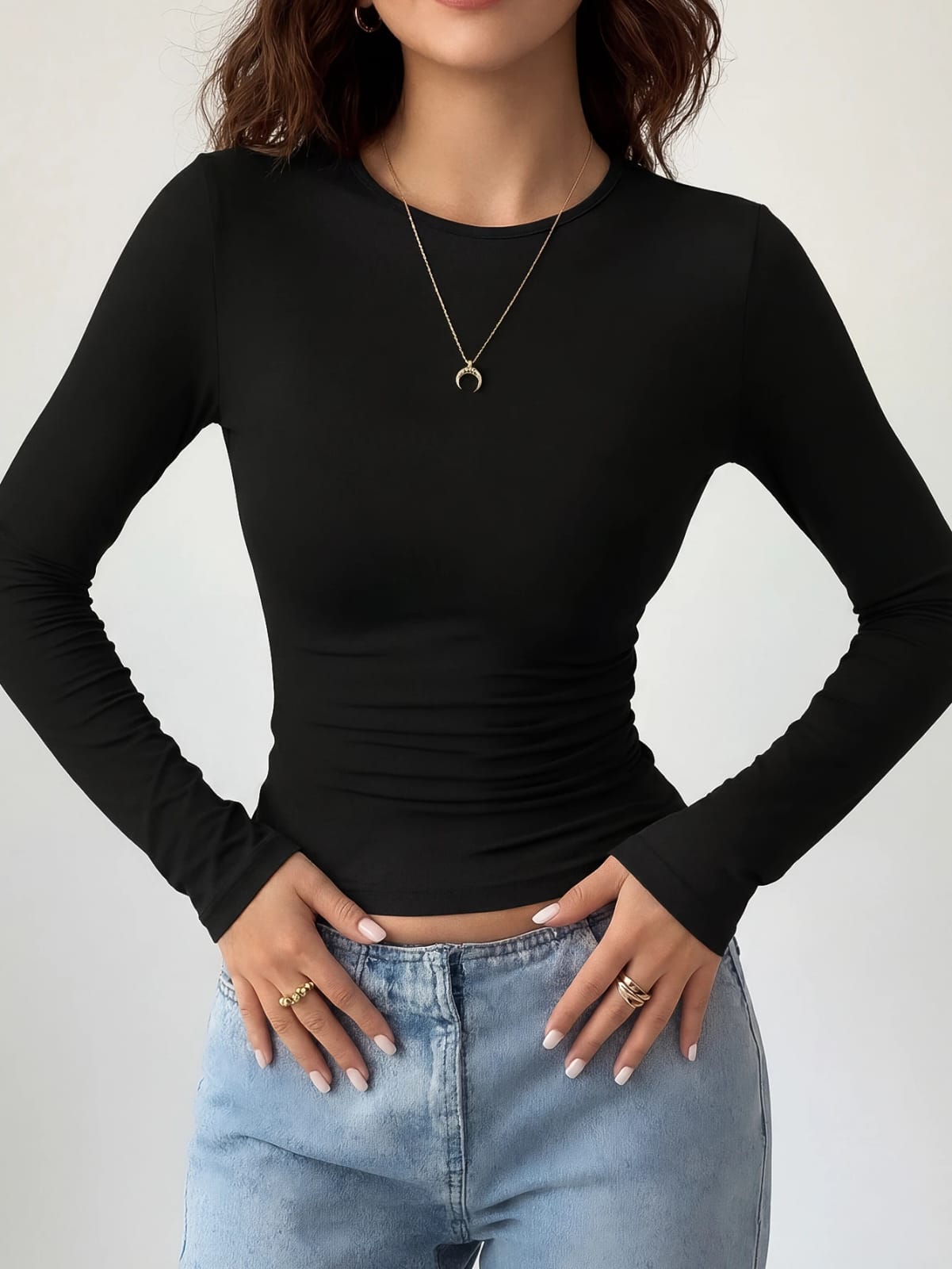 CAMISETA DE MANGA   LARGA