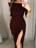 VESTIDO BRILLANTE DE DAMA