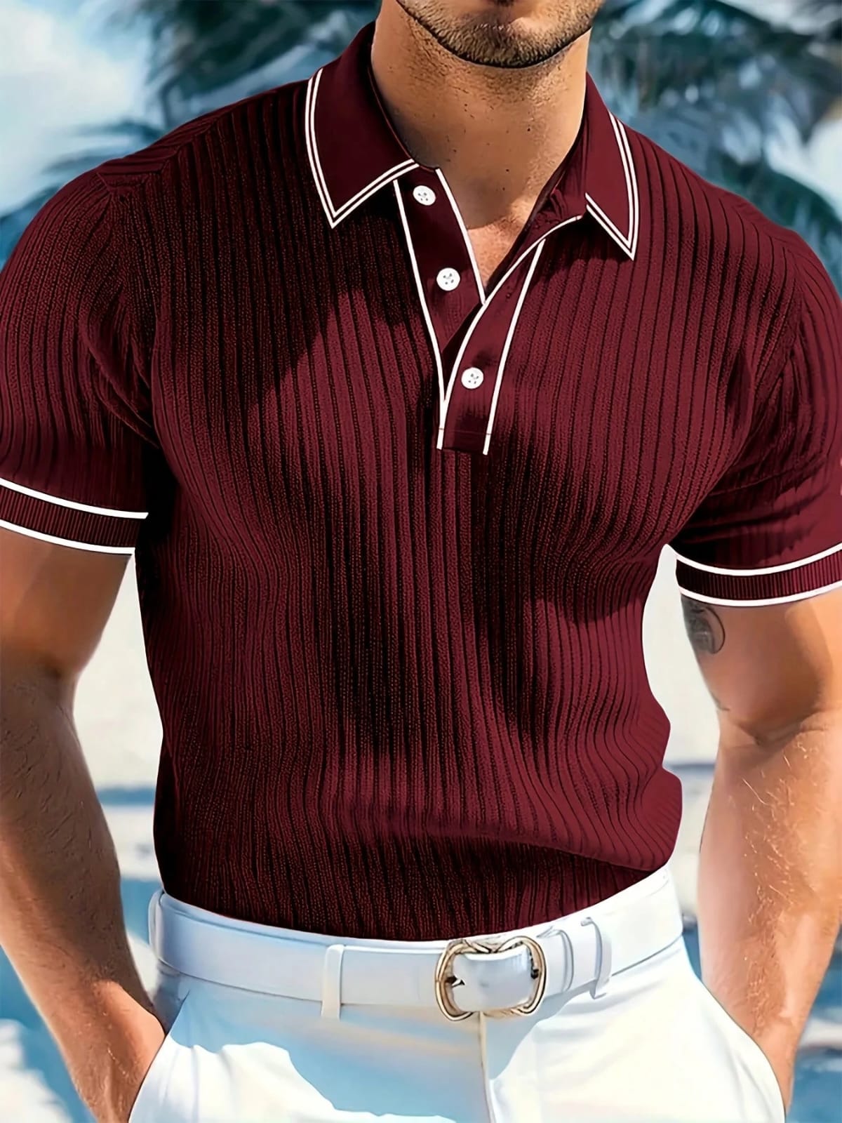 CAMISA DE HOMBRE DE CUELLO
