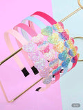 SET DE 4  DIADEMAS