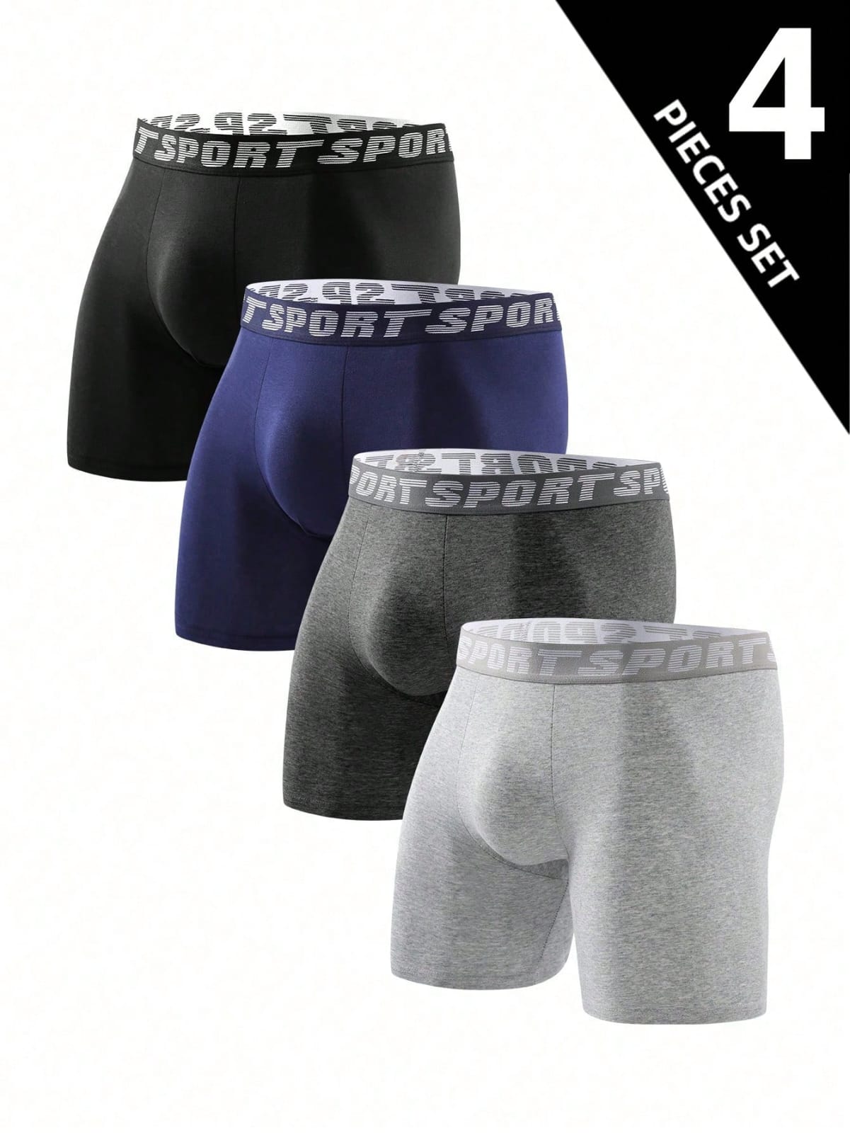 SET DE 4 BOXER DE HOMBRE