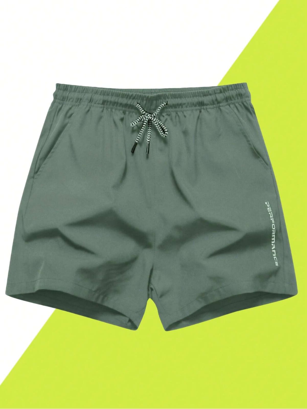 CALSONETA VERDE PIERNA CORTA DE HOMBRE