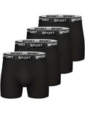 SET DE 4 PIEZAS BOXER CORTOS DE HOMBRE